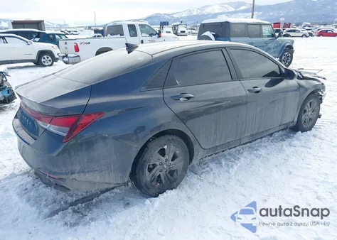 2022 Hyundai Elantra Sel z USA, uszkodzony, nr VIN 5NPLS4AG9NH056524